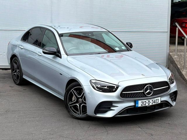 Image for 2021 Mercedes-Benz E Class E300e AMG Line Plug in Hybrid, 18" Alloys, Grey Leather, Privacy, Heated Seats, Reverse Camera, Sat Nav, First Registered in July 2021 - Trade in Price €36, 999.