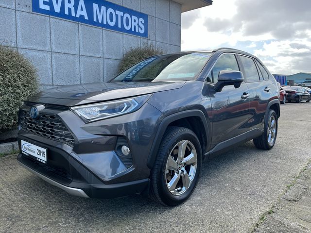 Image for 2019 Toyota Rav4 G 4WD HYBRID AUTOMATIC 2.5 PETROL //HIGH SPEC//FULL LEATHER HEATED SEATS//HEATED STEERING WHEEL//REVERSE CAMERA//ADAPTIVE CRUISE CONTROL//KEYLESS ENTRY//