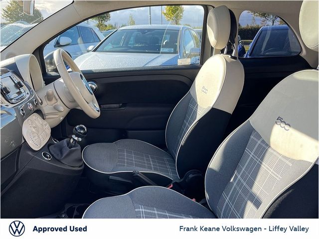Image for 2018 Fiat 500 LOUNGE 1.2 69BHP 