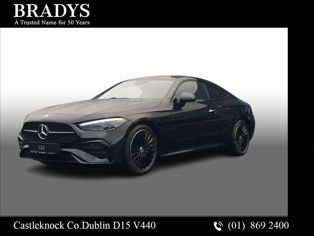 Image for 2026 Mercedes-Benz CLE CLE 220d Coupe AMG Plus--Panoramic Sunroof, Night Package