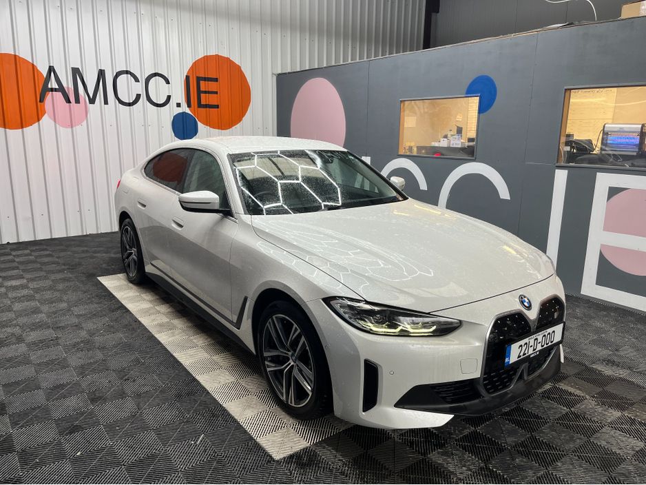 Image for 2022 BMW i4 €34950 2022 BMW I4 EDRIVE 40 99.9% Battery Health! / CRUISE CONTROL / 360° CAMERA / ELECTRIC MEMORY & HEATED SEATS / AMBIENT LIGHTS / APPLE CARPLAY