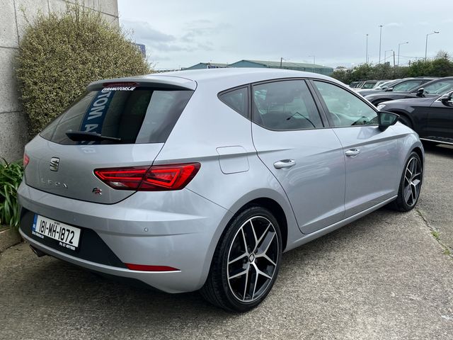 Image for 2018 SEAT Leon FR 2.0 DIESEL 184BHP //HIGH SPEC//HALF LEATHER SEATS//FULL ELECTRIC DRIVERS SEAT//UPGRADED SOUND SYSTEM//SAT NAV//