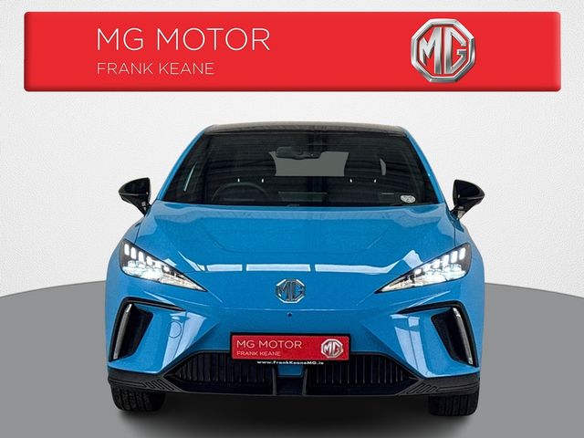 Image for 2025 MG MG4 ELECTRIC LR - EXCLUSIVE- 64KWH LR**DIGITAL DASH**MULTIFUNCTIONAL STEERING WHEEL**APPLE CARPLAY ANDROID AUTO**REVERSE CAMERA**KEYLESS START**HEATED HALF LEATHER INTERIOR**FINANCE ARRANGED**