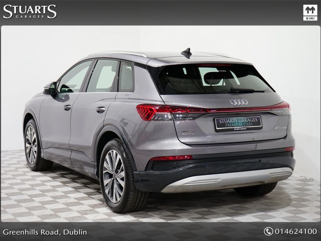 Image for 2023 Audi Q4 e-tron “40 – BIGGER BATTERY* Q4 E-TRON SPORT SUV: TYPHOON GREY METALLIC, 19” DIAMOND CUT ALLOYS, REVERSING CAMERA, ANTHRACITE CLOTH INTERIOR, SPORTS SEATS