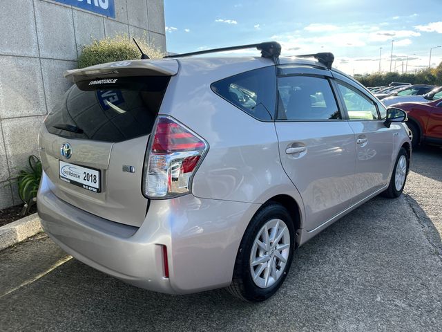 Image for 2018 Toyota Prius Alpha 7 SEATER AUTOMATIC HYBRID 1.8 PETROL //HALF LEATHER SEATS//KEYLESS ENTRY//ADAPTIVE CRUISE CONTROL//ELECTRIC DRIVERS SEAT// 