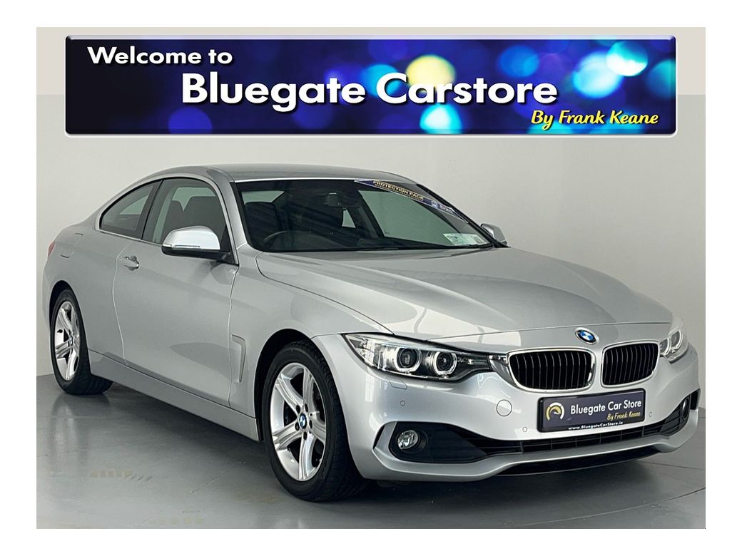 Image for 2016 BMW 4 Series 420I SE 184BHP**BLACK LEATHER INTERIOR**FRONT HEATED SEATS**DRIVE MODES**MULTIFUNCTIONAL STEERING WHEEL**DIGITAL MEDIA DISPLAY**BLUETOOTH**KEYLESS START**PARKING SENSORS**FINANCE AVAILABLE**