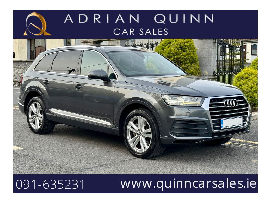 Image for 2016 Audi Q7 3.0 TDi S-LINE 272 BHP QUATTRO==5 SEATER N1 CREW CAB==€27, 950 PLUS VAT==HIGH SPEC==