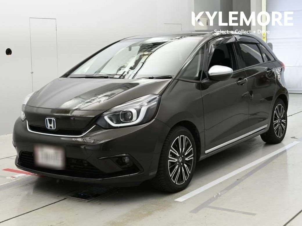 Image for 2021 Honda Fit 1.5 HYBRID LUXURY EDITION - BLACK HALF LEATHER - UPGRADED FACTORY ALLOYS - CRUISE CONTROL - HEATED SEAT - REAR CAMERA