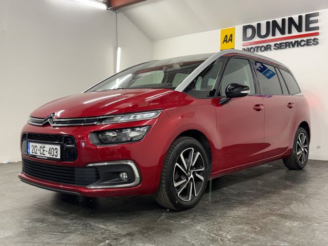 Image for 2021 Citroen C4 SpaceTourer ** FLAIR**SPACE TOURER FLAIR BLUEHDI**7 SEATS **HALF LEATHER**DIGITAL DASH **TOUCH SCREERN RADIO **MULTI FUNCTION STEERING WHEEL **CRUISE CONTROL **MESSAGE SEATS **SAT NAV **REVERSING CAMERA **