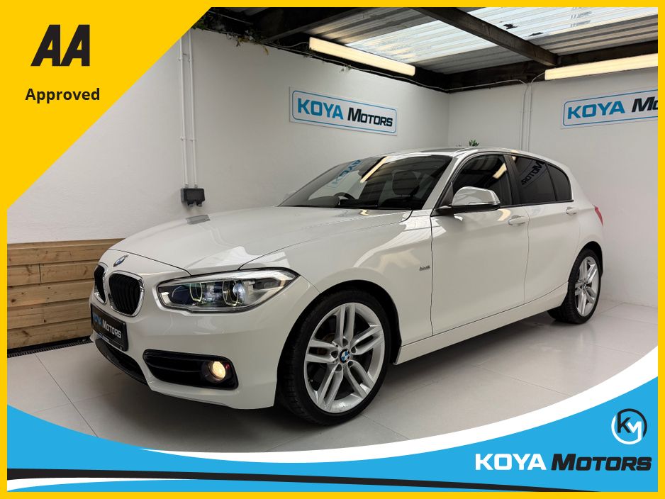 Image for 2016 BMW 1 Series 118D 2.0 DIESEL SPORT AUTOMATIC // LED MATRIX LIGHTING // LANE DEPARTURE ASSIST // PRO MEDIA PACK // CRUISE CONTROL // FRONT FOGS // SPORT ALLOYS