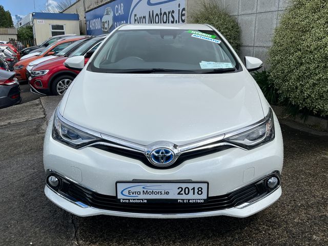 Image for 2018 Toyota Auris HYBRID AUTOMATIC 1.8 PETROL //LOW MILES//REVERSE CAMERA//KEYLESS ENTRY//HALF LEATHER SEATS//