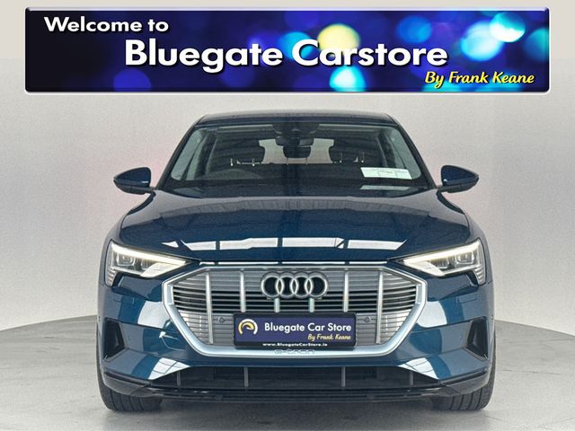 Image for 2021 Audi e-tron TECHNIK 50 QUATTRO**NEW 22" ALLOYS** BLACK LEATHER INTERIOR**FRONT HEATED SEATS**DIGITAL DASH**TOUCH SCREEN MEDIA DISPLAY**APPLE CARPLAY**REVERSE CAMERA**PARKING SENSORS**FINANCE AVAILABLE**