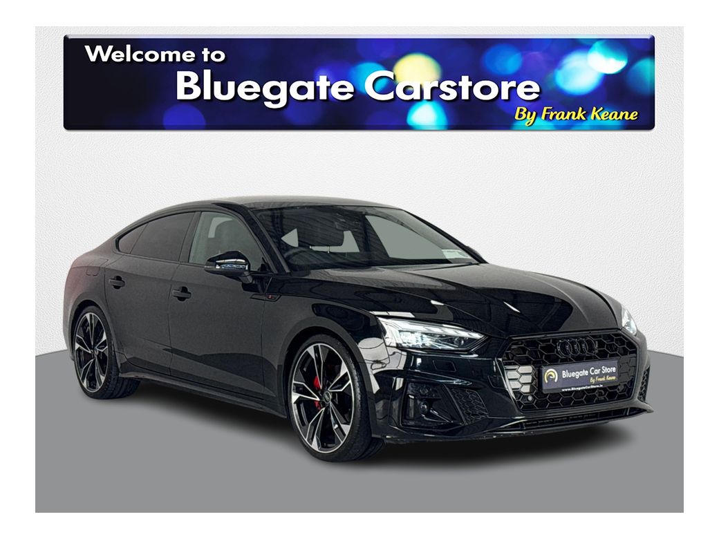 Image for 2024 Audi A5 SPORTBACK 40 TDI S LINE**FULL BLACK LEATHER INTERIOR**FRONT HEATED SEATS**TOUCH SCREEN INFOTAINMENT**REVERSE CAMERA**PARKING SENSORS**APPLE CARPLAY**DIGITAL DASH**DRIVE MODES**FINANCE AVAILABLE**
