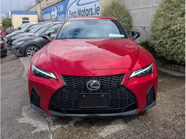 Image for 2023 Lexus IS 300h F SPORT MODE BLACK 3 HYBRID AUTOMATIC 2.5 PETROL //HIGH SPEC//HALF LEATHER ELECTRIC HEATED/COOLED SEATS//HEATED STEERING WHEEL//SUN ROOF//ADAPTIVE CRUISE CONTROL//KEYLESS ENTRY//