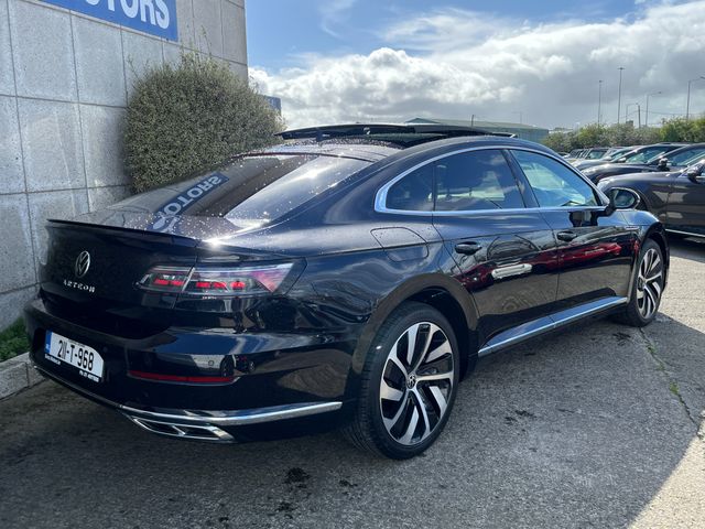 Image for 2021 Volkswagen Arteon R-LINE AUTOMATIC 2.0 TDI DIESEL 150BHP //HIGH SPEC//PANORAMIC GLASS ROOF//REVERSE CAMERA//HEATED FRONT AND REAR SEATS//SAT NAV//