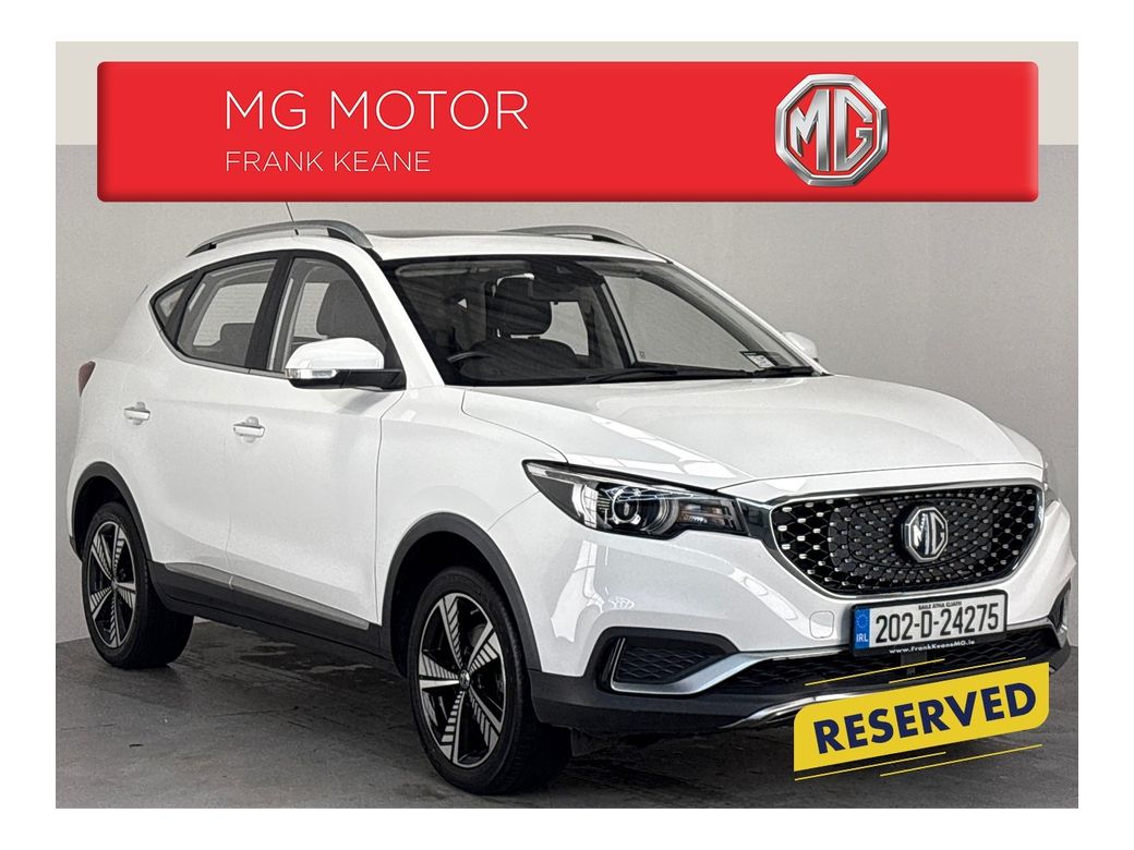 Image for 2020 MG ZS EXCLUSIVE EV 143PS 5DR AUTO**Semi Digital Dash**Touchscreen Media**Reverse Camera**Panoramic Roof**Black Leather Interior**Heated Seats**Keyless/Start**Electric Seats**Apple CarPlay**Isofix**