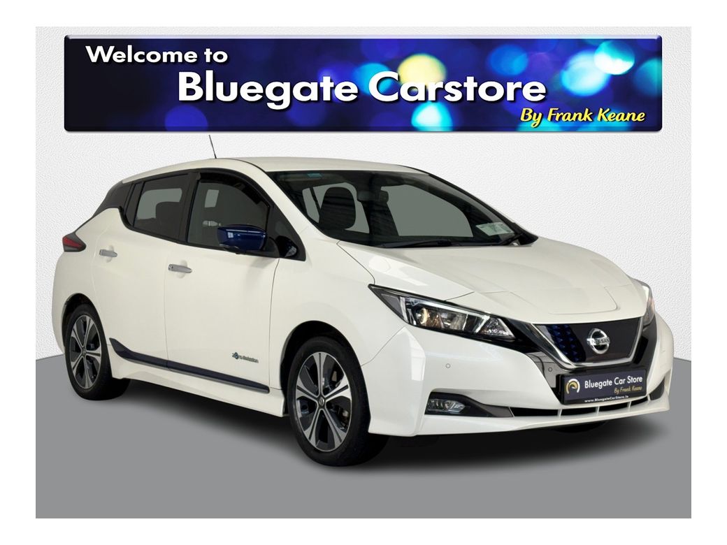 Image for 2021 Nissan Leaf PREMIUM 40KW**SEMI DIGITAL DASH**TOUCHSCREEN BLUETOOTH MEDIA**NAVIGATION**REVERSE CAMERA**PARKING SENSORS**ECO MODE**MULTIFUNCTIONAL STEERING WHEEL**CRUISE CONTROL**AUTO LIGHTS**AUTO WIPERS**ISOFIX**