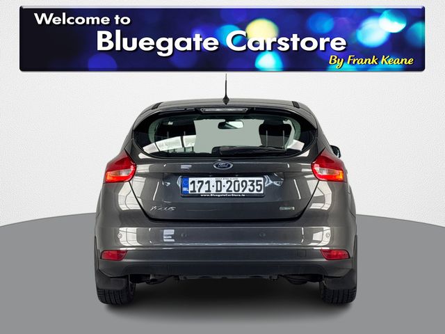 Image for 2017 Ford Focus ZETEC 1.0 ECOBOOST 100PS 4DR **18 INCH ALLOY WHEELS**PARKING SENSORS REAR**FULL BLACK CLOTH INTERIOR**USB CHARGING PORT**SMALL INFOTAINMENT SYSTEM**AUTO START/STOP**ISOFIX**SPARE TYRE**