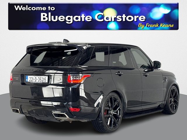 Image for 2022 Land Rover Range Rover Sport 2.0 P400E HSE**PANORAMIC ROOF**NEW 22"ALLOYS**BLACK LEATHER INTERIOR**FRONT HEATED ELECTRIC SEATS**MERIDIAN SOUND SYSTEM**TOUCH SCREEN CLIMATE CONTROL**TOUCH SCREEN INFOTAINMENT**REVERSE CAMERA**
