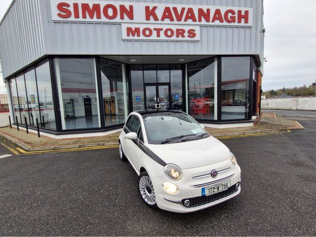 Image for 2017 Fiat 500 1.2 8V 69BHP LOUNGE S4 2DR