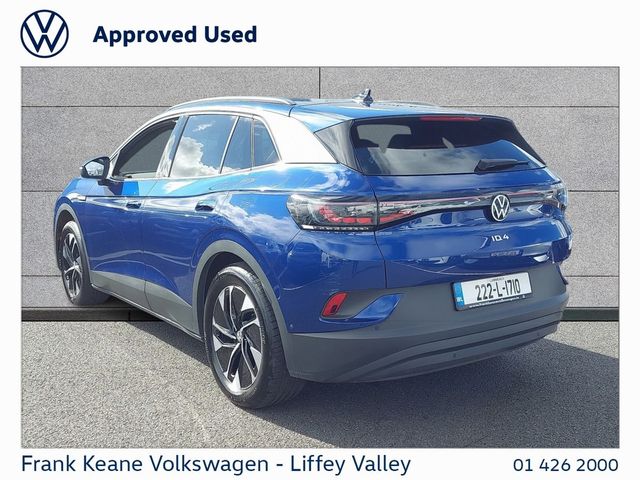Image for 2022 Volkswagen ID.4 77KWH BUSINESS 204HP *BLUE DUSK* *PCP FINANCE AVAILABLE* *IQ HEADLIGHTS* *PRIVACY GLASS* *ART VELOUR SEATS* *PARKING CAMERA* *BATTERY CERTIFIED*