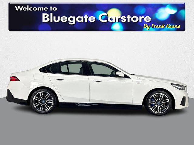 Image for 2024 BMW i5 EDRIVE40 M SPORT **SURROUND PARKING SENSORS**REVERSE CAMERA**FRONT HEATED SEATS**ELECTRONIC HANDBRAKE**LARGE INFOTAINMENT SYSTEM**DIGITAL DASHBOARD**FULL BLACK LEATHER INTERIOR**DRIVE MODES**