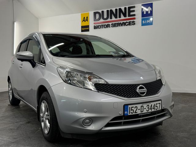 Image for 2015 Nissan Note **360 CAMERA**1.2 AUTO**LOW MILEAGE**LANE DEPARTURE WARNING**COLLISION WARNING**REAR CAMERA**BLUETOOTH STREAMING**TWO KEYS**FOLDING MIRRORS**WARRANTY**FINANCE AVAILABLE