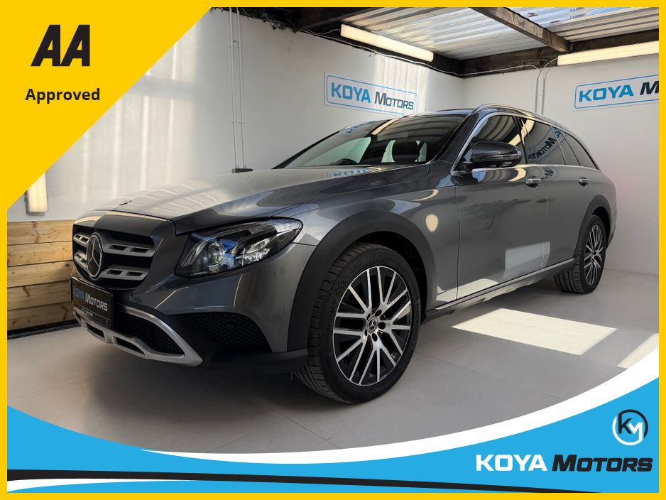 Image for 2020 Mercedes-Benz E Class E220D 4MATIC ALL-TERRAIN LAUREUS EDITION (PAN ROOF)// EXTREMELY RARE EXAMPLE // AIR SUSPENSION // 360* CAMERA // BURMESTER 3D SURROUND SOUND // APPLE CARPLAY // HEADUP DISPLAY // HEATED/COOLED LEATHER