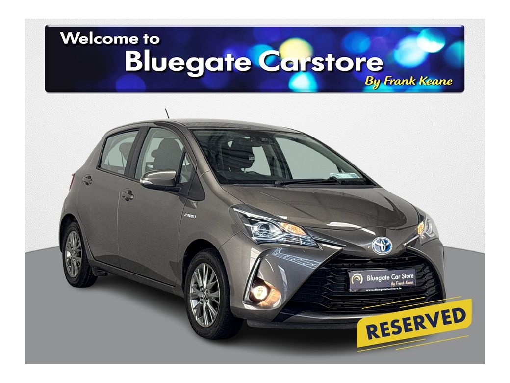 Image for 2018 Toyota Yaris HY HYBRID LUNA 4DR AUTO**MULTIFUNCTIONAL STEERING WHEEL**SEMI DIGITAL DASH**TOUCH SCREEN MEDIA DISPLAY**BLUETOOTH**REVERSE CAMERA**BLACK CLOTH INTERIOR**AIR CONDITIONING**FINANCE ARRANGED**