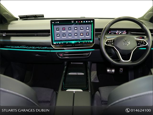 Image for 2024 Volkswagen ID.7 MATCH PRO LAUNCH EDITION FINISHED IN AQUAMARINE BLUE METALLIC, REAR HEATED SEATS, 360 CAMERA, WIRELESS CHARGER ANDROID AUTO, APPLE CARPLAY