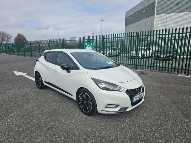 Image for 2022 Nissan Micra 1.0 N-DESIGN BLACK, AUTO GEARBOX, IRISH 1 OWNER CAR WITH 3 NISSAN SERVICES, AA APPROVED, 5 STAR REVIEWS. 