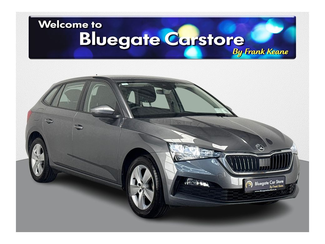 Image for 2022 Skoda Scala : AMBITION 1.0 TSI 95BHP**MULTIFUNCTIONAL STEERING WHEEL**SEMI DIGITAL DASH**DIGITAL MEDIA DISPLAY**PARKING SENSORS**BLACK CLOTH INTERIOR**ISOFIX**FINANCE ARRANGED**