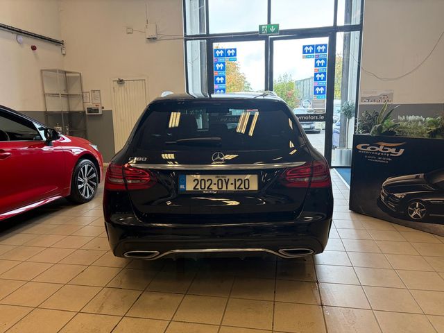 Image for 2020 Mercedes-Benz C Class 1.5 C180 5DR Auto. NCT & TAX, Full Leather, 2 Keys, Heated Seats, MFSW, Mirror Link, Dual Climate, Cruise Control, Motorised Tailgate, Reverse Camera, Paddle Shift, Parking Sensors, and more.