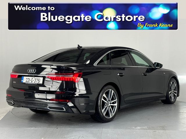 Image for 2022 Audi A6 2.0 TDI S LINE 40 204PS QUATTRO**NEW NCT**DIGITAL DASH**FRONT HEATED SEATS**HALF LEATHER INTERIOR**TOUCH SCREEN CLIMATE CONTROL**TOUCH SCREEN MEDIA DISPLAY**REVERSE CAMERA**APPLE CARPLAY**