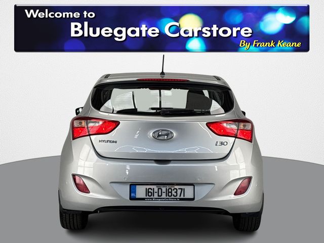 Image for 2016 Hyundai i30 DELUXE 4DR**MULTIFUNCTIONAL STEERING WHEEL**GREY/BLACK CLOTH INTERIOR**DIGITAL MEDIA DISPLAY**BLUETOOTH**ELECTRIC MIRRORS**AIR CONDITIONING**ISOFIX**FINANCE ARRANGED**