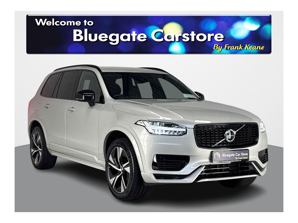 Image for 2021 Volvo XC90 R-DESIGN T8 RCHARGE RECHARGE AWD **APPLE CARPLAY**BLACK HALF LEATHER INTERIOR**FRONT HEATED SEATS**REVERSE CAMERA**PARKING SENSORS**DRIVE MODES**CRUISE CONTROL**FULL DIGITAL DASH**ELEC HANDBRAKE**