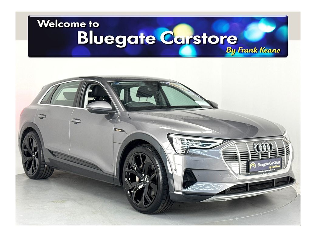 Image for 2022 Audi e-tron TECHNIK 55 QUATTRO**NEW 22"ALLOYS**BLACK LEATHER INTERIOR**FRONT HEATED ELECTRIC SEATS**TOUCH SCREEN INFOTAINMENT**REVERSE CAMERA**PARKING SENSORS*DUAL CLIMATE CONTROL*APPLE CARPLAY*ELECTRIC TAILGATE*