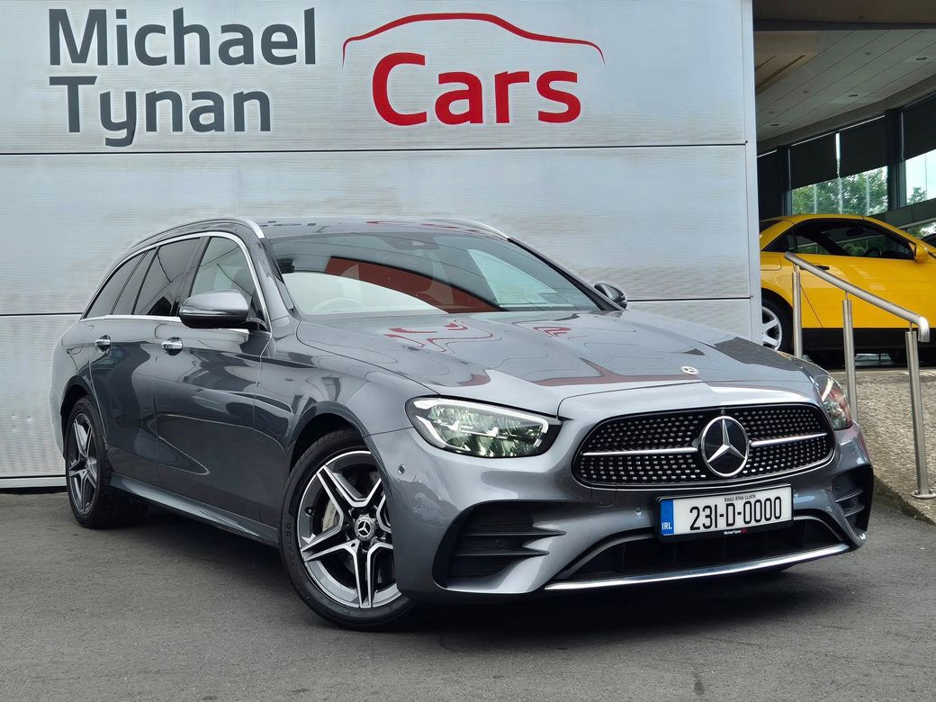 Image for 2023 Mercedes-Benz E Class E300de AMG Line Premium Estate, Auto, 360 Camera, CarPlay, Black Leather, Heated Seats, Parking Sensors, Electric Tailgate