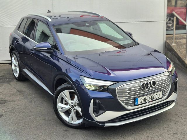 Image for 2024 Audi Q4 e-tron 40 S Line, 82kwh, 20" Alloys, Car Play, Electric Tailgate, 1/2 Leather - First Reg in March 2024 - Trade in Price €38, 555