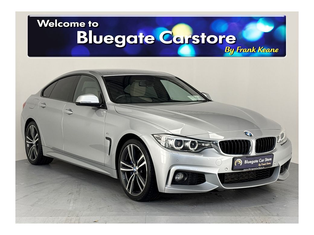 Image for 2017 BMW 4 Series 420D M SPORT**HARMON KARDON SOUNDSYSTEM**HEATED CREAM LEATHER INTERIOR**DRIVE MODES**PADDLE SHIFTERS**WIDE I-DRIVE SCREEN**BLUETOOTH MEDIA**CRUISE CONTROL**REVERSE CAMERA**PARKING SENSORS**ISOFIX**