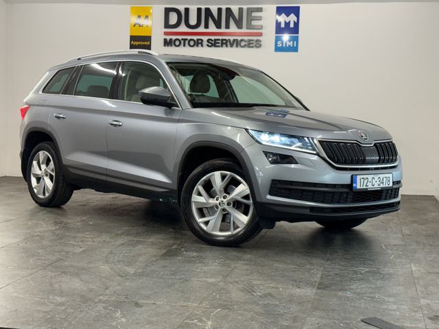 Image for 2017 Skoda Kodiaq **DSG **APPLE CAR PLAY/ANDROID AUTO **MULTI FUNCTION STEERING WHEEL **DUAL DIGITAL CLIMATE CONTROL **19'' BRUSHED SILVER WHEELS **REVERSING CAMERA WITH MULTIPLE VIEWS **FRONT AND REAR PARKING SENSORS