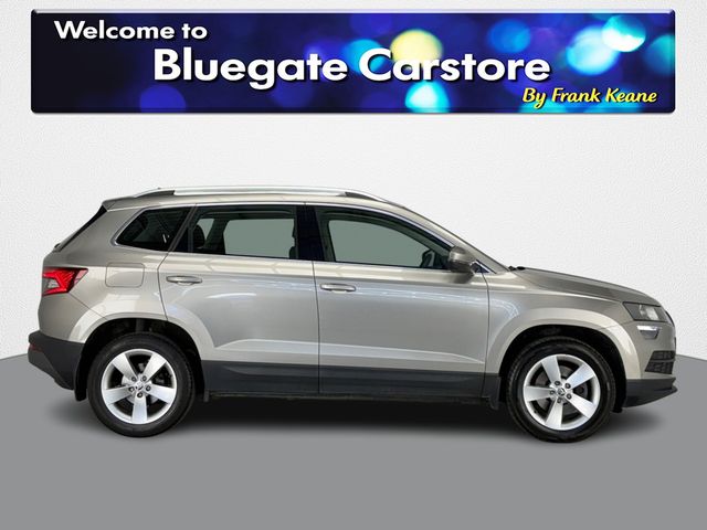 Image for 2018 Skoda Karoq AMBITION 1.6 TDI 116HP**BLACK CLOTH INTERIOR**MULTIFUNCTIONAL STEERING WHEEL**TOUCH SCREEN MEDIA DISPLAY**PARKING SENSORS**APPLE CARPLAY**DUAL CLIMATE CONTROL**ELECTRIC HANDBRAKE**FINANCE ARRANGED**