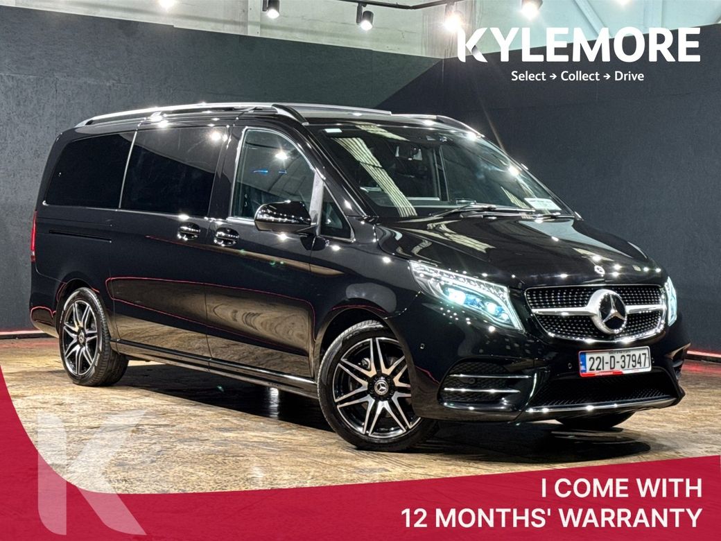 Image for 2022 Mercedes-Benz V Class 2.1L AUTOMATIC - 7 SEATER - ALLOY WHEELS ELECTRIC TAILGATE - LEATHER INTERIOR - SUNROOF - MULTI FUNCTION STEERING WHEEL -CRUISE CONTROL - PADDLE SHIFT - REVERSE CAMERA