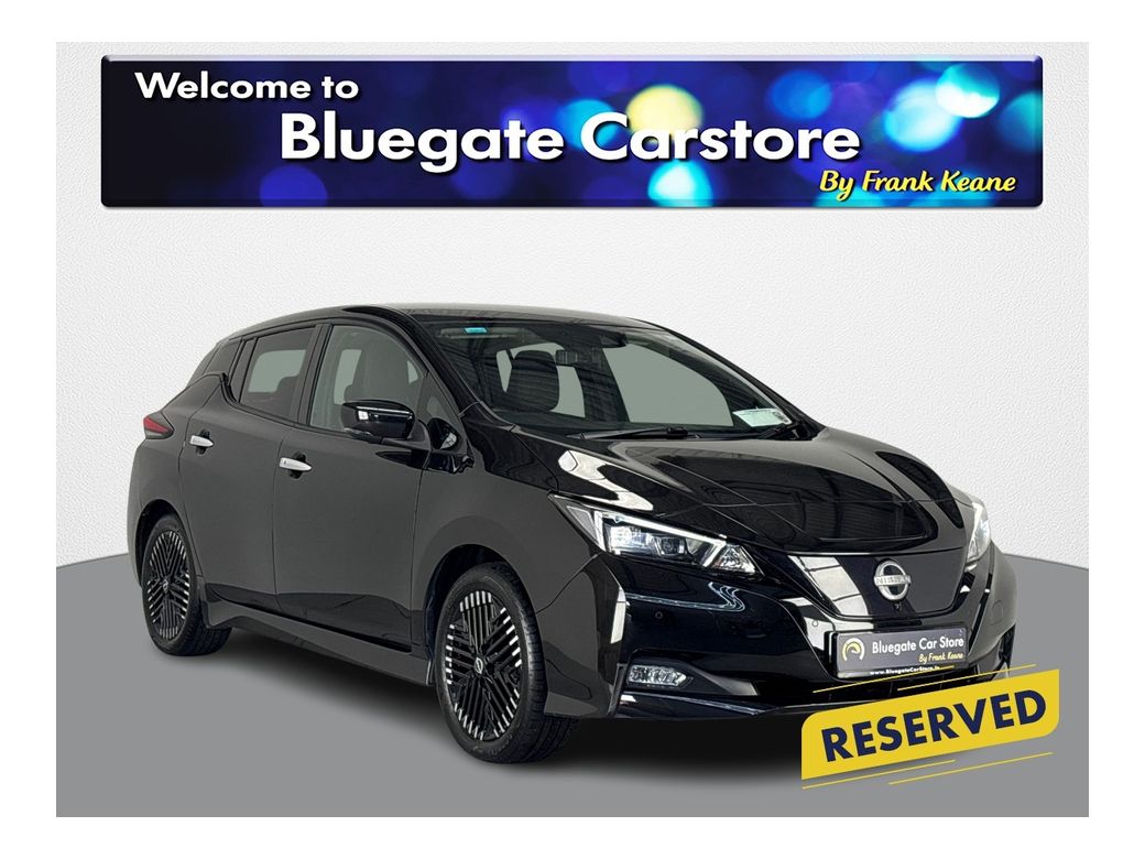 Image for 2022 Nissan Leaf 40KW EV MY22 **FULL BLACK LEATHER INTERIOR**360 CAMERAS**HEATED SEATS**TOUCHSCREEN INFOTAINMENT SCREEN**SPEED LIMITER**CRUISE CONTROL**BLUETOOTH**PARKING SENSORS**USB FAST CHARGING PORTS**