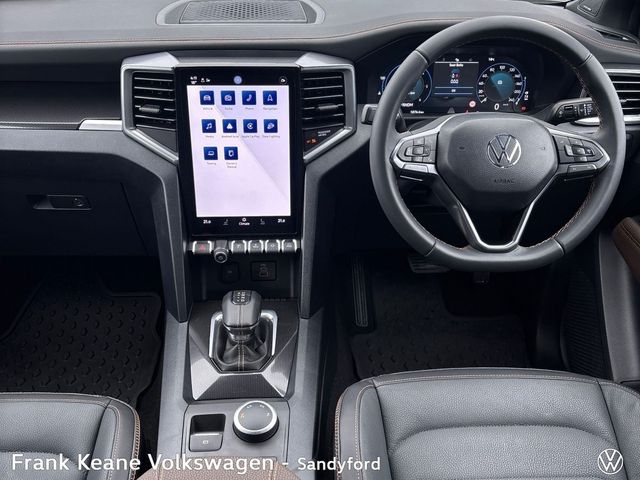 Image for 2025 Volkswagen Amarok PAN AMERICANA 3.0 V6 237BHP *ELECTRIC ROLLER SHUTTER* *APPLE CARPLAY/ANDROID AUTO* *360 AREA VIEW CAMERA* *FRONT AND REAR CAMERA* *FRONT ELECTRIC HEATED SEATS* *IQ LED MATRIX HEADLIGHTS* *REMOVABLE TO