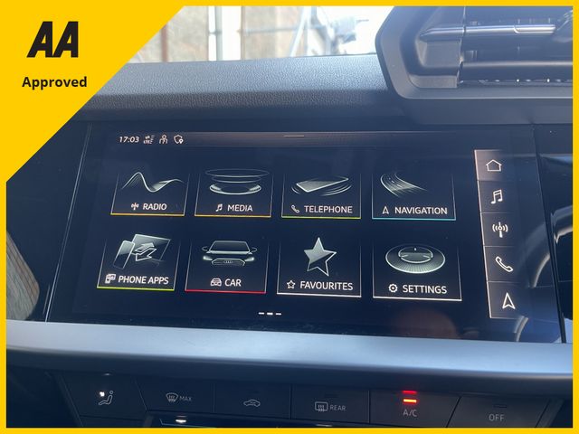 Image for 2021 Audi A3 TECHNIK 30 1.0cc TFSI 110PS FREE DELIVERY 