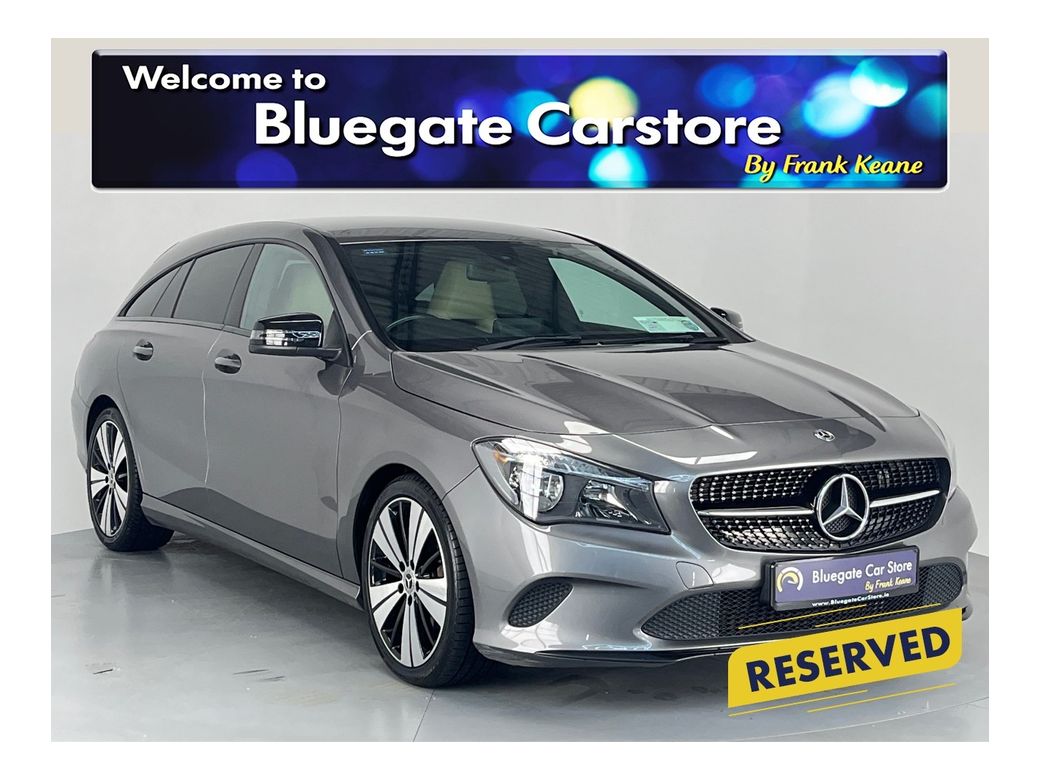 Image for 2017 Mercedes-Benz CLA Class 180 D SHOOTING BRAKE URBAN AUTO**FULL CREAM LEATHER INTERIOR**AIR CONDITIONING**CRUSIE CONTROL**REVERSING CAMERA**AUTOMATIC LIGHTS**DRIVE MODE SELECTION**TINTED WINDOWS**HISTORY CHECKED**FINANCE ARRA