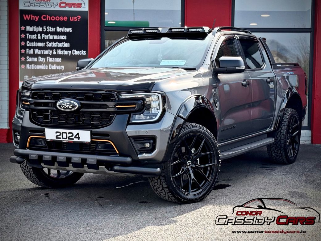 Image for 2024 Ford Ranger WILDTRAK-X ECOBLUE // LOADED WITH EXTRA'S // ONLY 10K MILES // VAT INVOICE // 242 REG