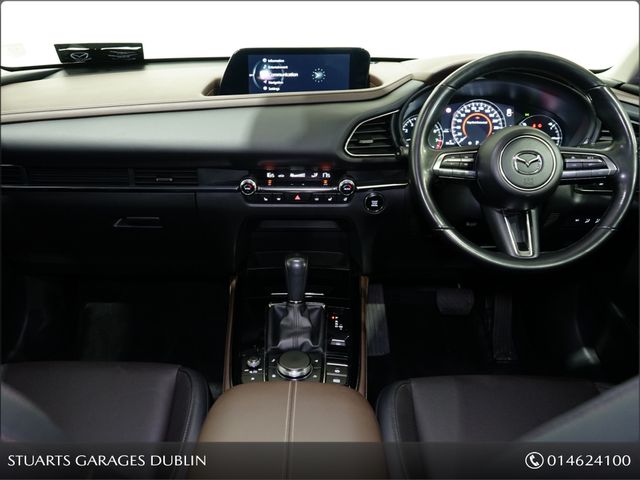 Image for 2022 Mazda CX-30 ONLY 22, 500KM, CX-30 2.0 SKYACTIVE X AUTO GT SPORT: JET BLACK MICA METALLIC WITH BLACK LEATHER ELECTRIC HEATED MEMORY SEATS, ELECTRIC TAILGATE