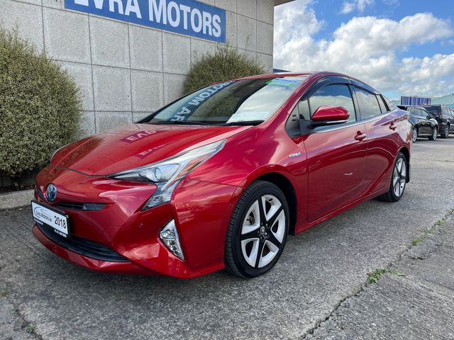 Image for 2018 Toyota Prius TOURING SELECTION AUTOMATIC HYBRID 1.8 PETROL //HIGH SPEC//FULL LEATHER HEATED SEATS//HEAD UP DISPLAY//ADAPTIVE CRUISE CONTROL//REVERSE CAMERA//